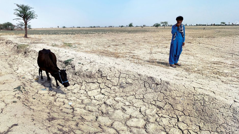 In Pakistan hat der Klimawandel teils apokalyptische Folgen. (Foto: medico)